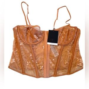 NWT ZARA CORSET